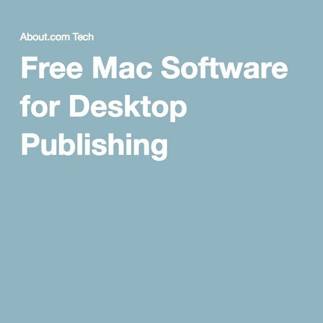 Easy desktop publishing software